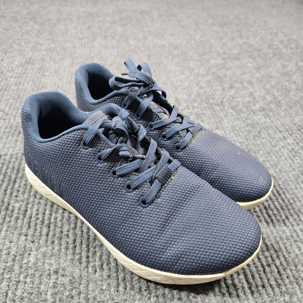 NOBULL Shoes Mens Size 8 Blue Low Top Athletic CrossFit Training Sneakers